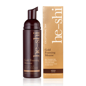 HE SHI Gold Foaming Mousse 150 ml 9014