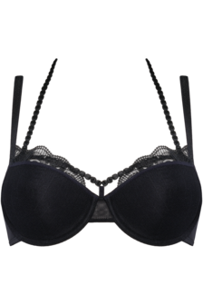 The mauritshuis Balcony padded bra black 37030