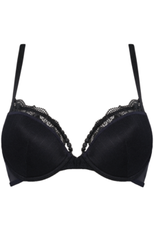 The mauritshuis push-up bra black 37031