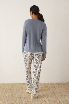 Pyjama long sleeve azul W24-N18632-9AFAZULV