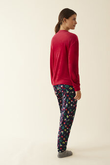 Pyjama long sleeve X-mas W24-N18982-010ROJO