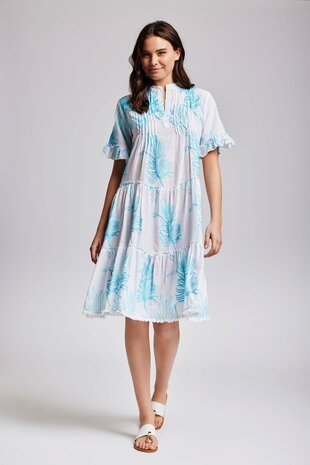 Palm Springs - Angie Short sleeves dress IC24-068-TUR