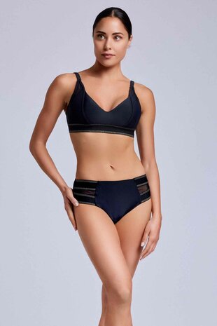 Minimal - Guenda Padded Bikini set zwart DA24-114-BLK