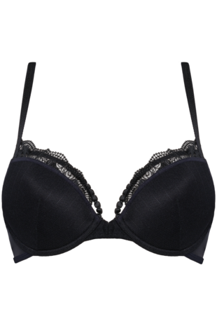 The mauritshuis push-up bra black 37031