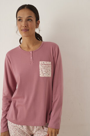 Pyjama long sleeve Rosa Vintage W24-N18532-195 ROSAV