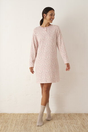 Nightdress long sleeve Rosa Vintage W24-N18541-195 ROSAV