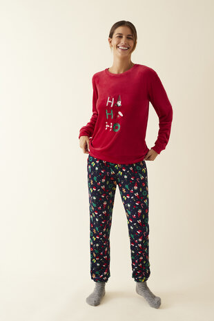 Pyjama long sleeve X-mas W24-N18982-010ROJO